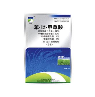 游龙31%苯噻酰·吡嘧·甲草胺泡腾2012年10月08日; 游龙(31%苯噻酰